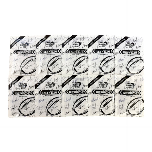 (Case of 10) AUTOGRAPH - Football Slab / Mag Repacks
