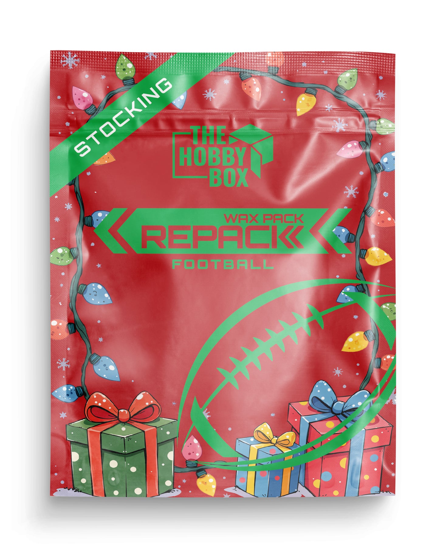 STOCKING - Football Retail Wax Pack Repack